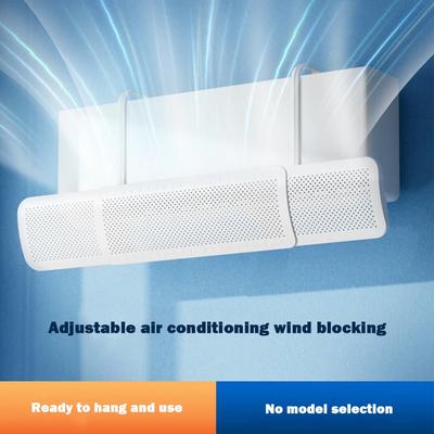 Air Conditioning Windshield Anti-Direct Blowing Wind Deflector Universal Windproof Wall-Mount Air Outlet Baffle Wind Guide Cover