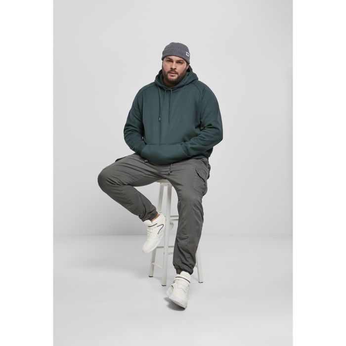 Sweatshirt à capuche - URBAN CLASSICS - Grandes tailles - Bordeaux - Manches longues - Mixte