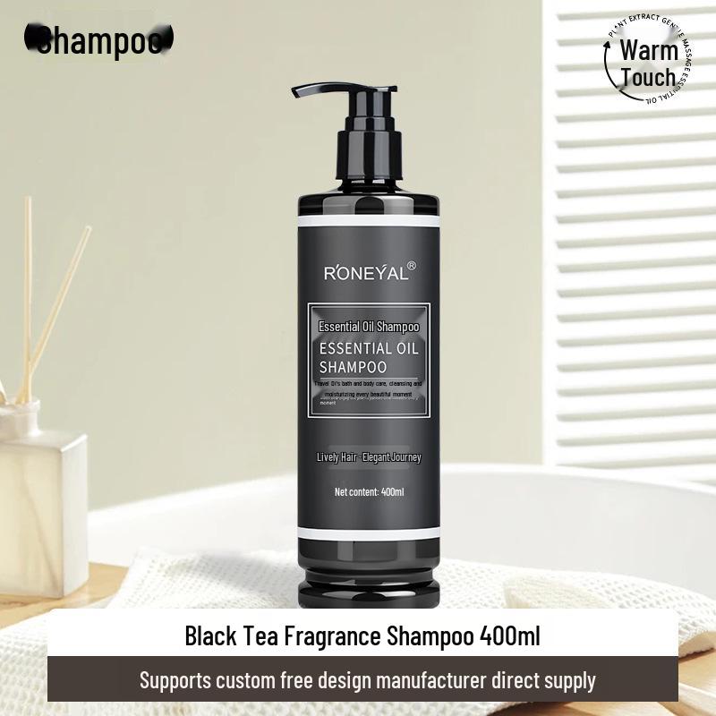 Hotel Essential Oil Shampoo & Shower Gel Set: Large Bottle Fragrance Hair Care for B&B and Home