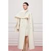 Mandy Zhang Women's Alpaca Wool Blend Double-faced Coat