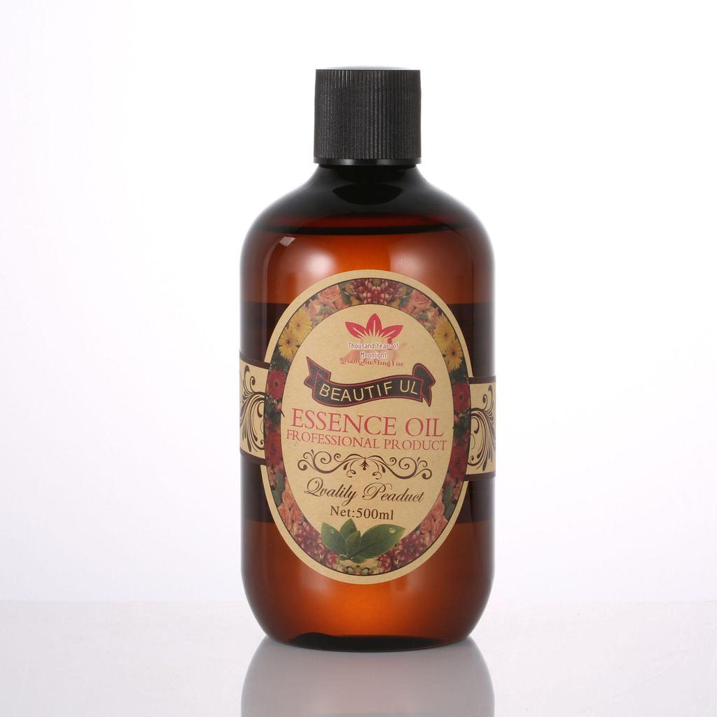 Qianqiu Mingyue Romantické stretnutie Masážny olej s zázvorom a palinou 500 ml