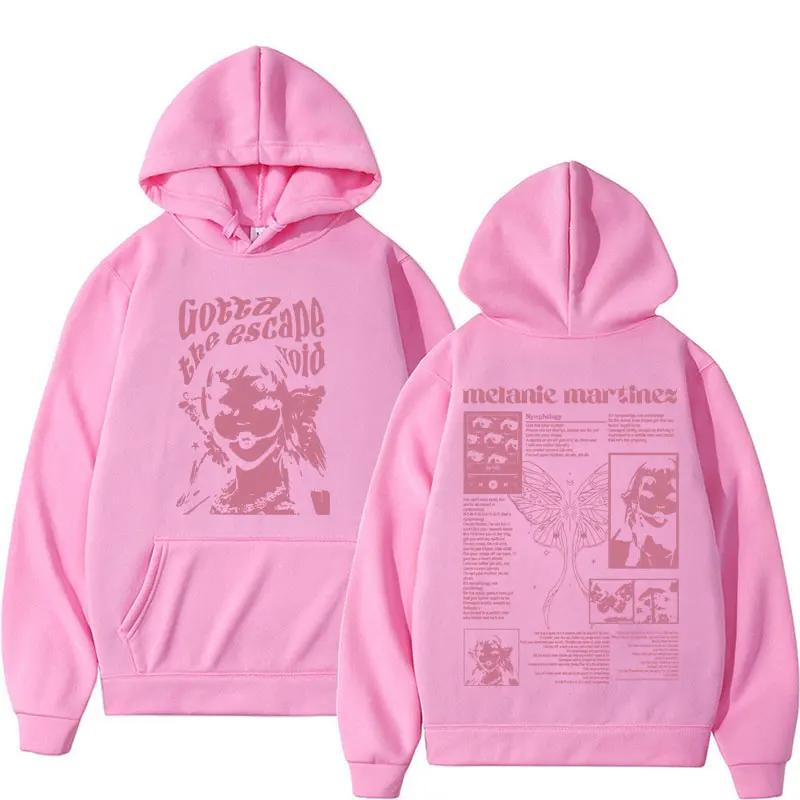 Melanie Martinez The Trilogy Tour 2024 Kapuzenpullover für Damen, Retro-Mode, beliebtes Freizeit-Sweatshirt, gemütliche Fleece-Langarmkleidung