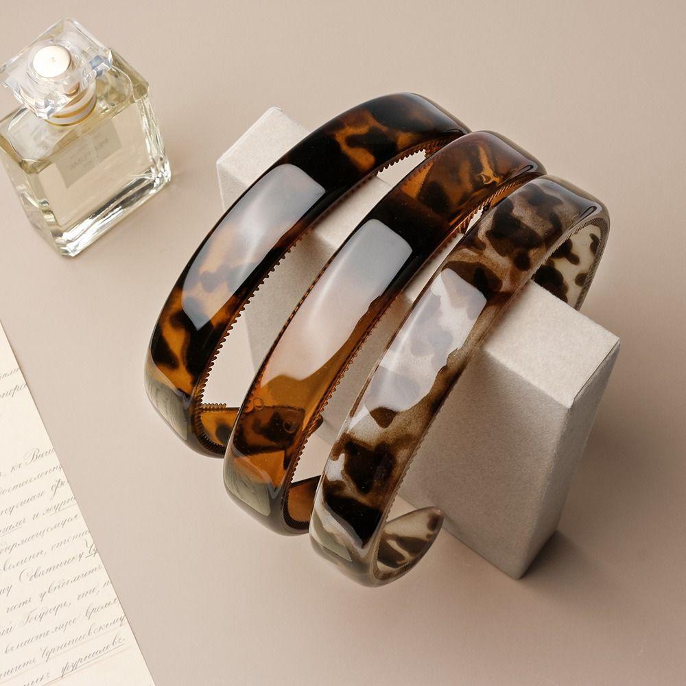 Non-slip Teeth Women Headband Acetate Hair Accessories Fashion Hairband  Women's Accessories