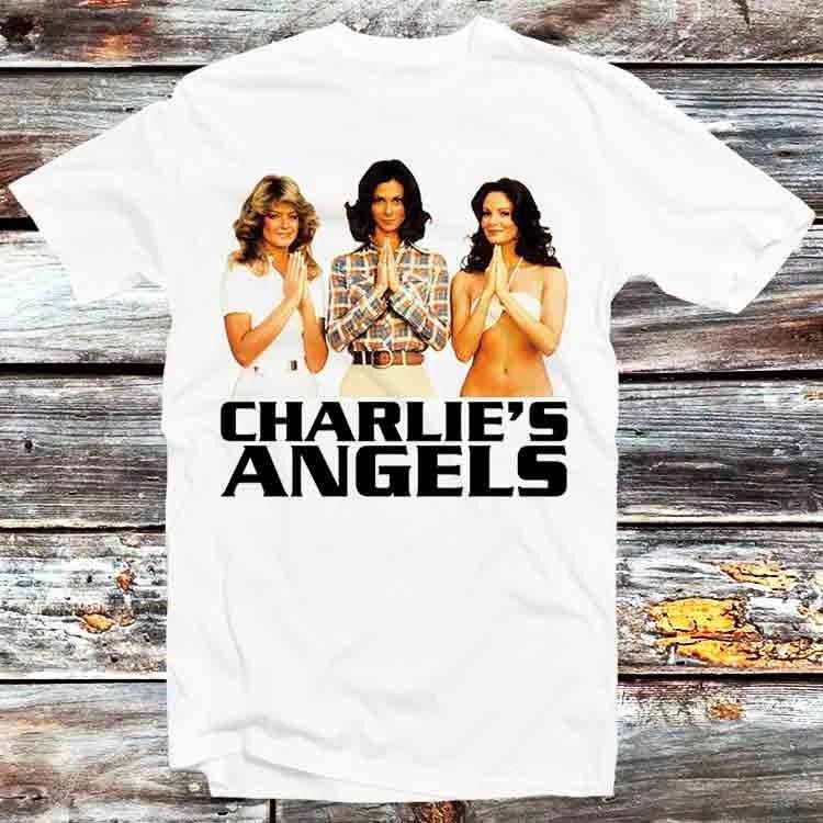 Charlies Angels Retro 70s TV Farrah Hawaii FiveO Magnum T Shirt B585 XL