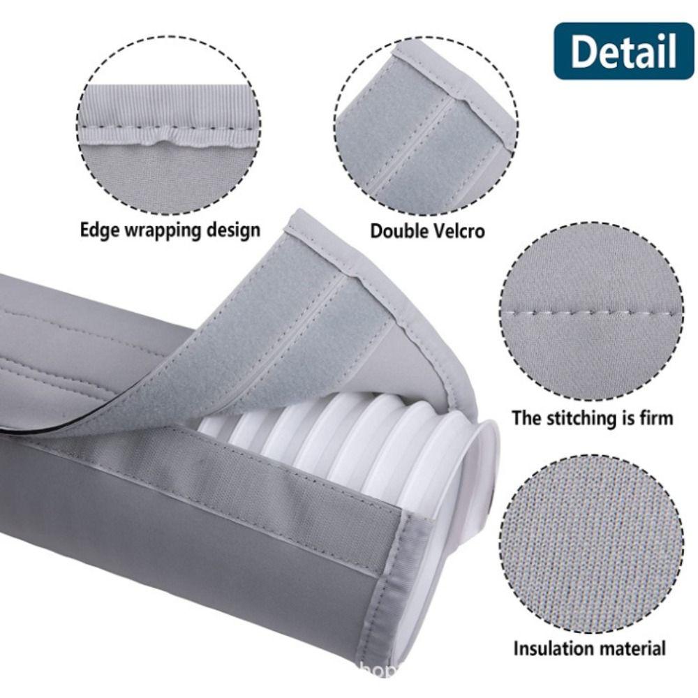Waterproof Air Conditioner Hose Cover Insulation Dustproof AC Insulated Hose Cover Wear-resistant Universal