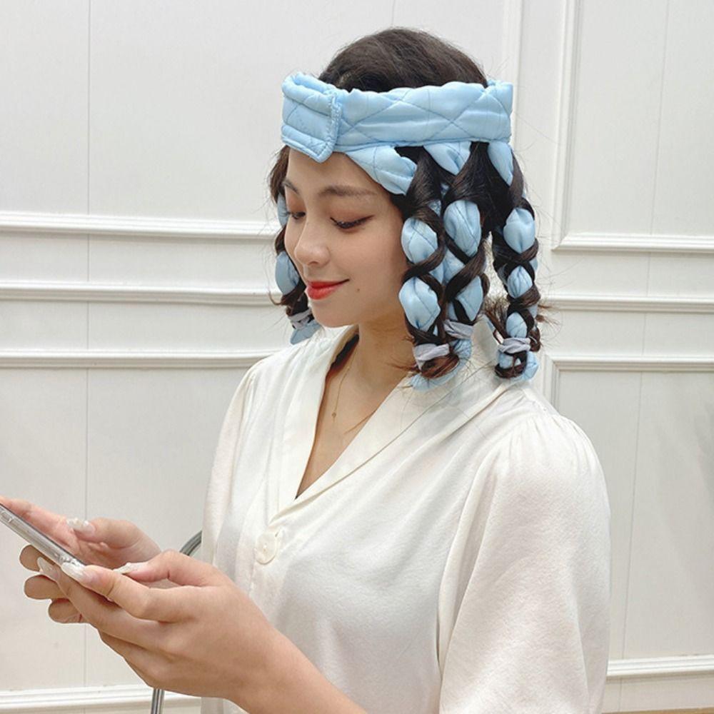 Flexible Overnight Hair Rollers DIY Curling Headband Fashion No Heat Curling Rod Women