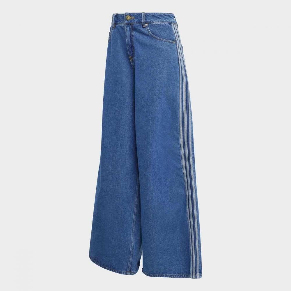 Adidas Stylish Button Closure Firebird Adilenium Denim Pants  Kd2906 
