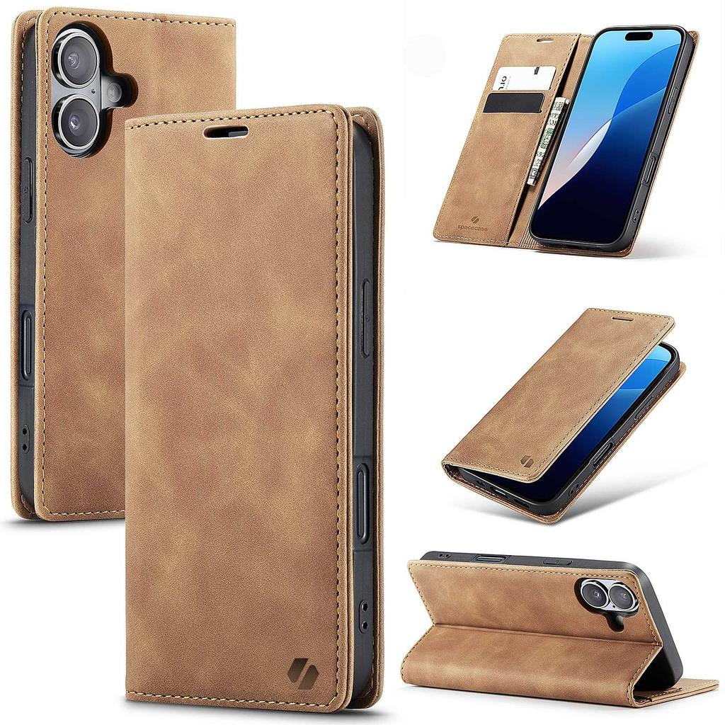 Sc Wallet Iphone 16 Light Brown