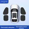Magnetic Sunshade - Electrostatic Car Window Heat Insulation and Sun Protection for Sedans