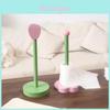 Creative Wooden Flower Shape Tissue Holder For Kitchen Storage And Organization