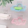 Wall Mounted Soap Storage Rack No Punching Soapbox Durable Drain Soap Box