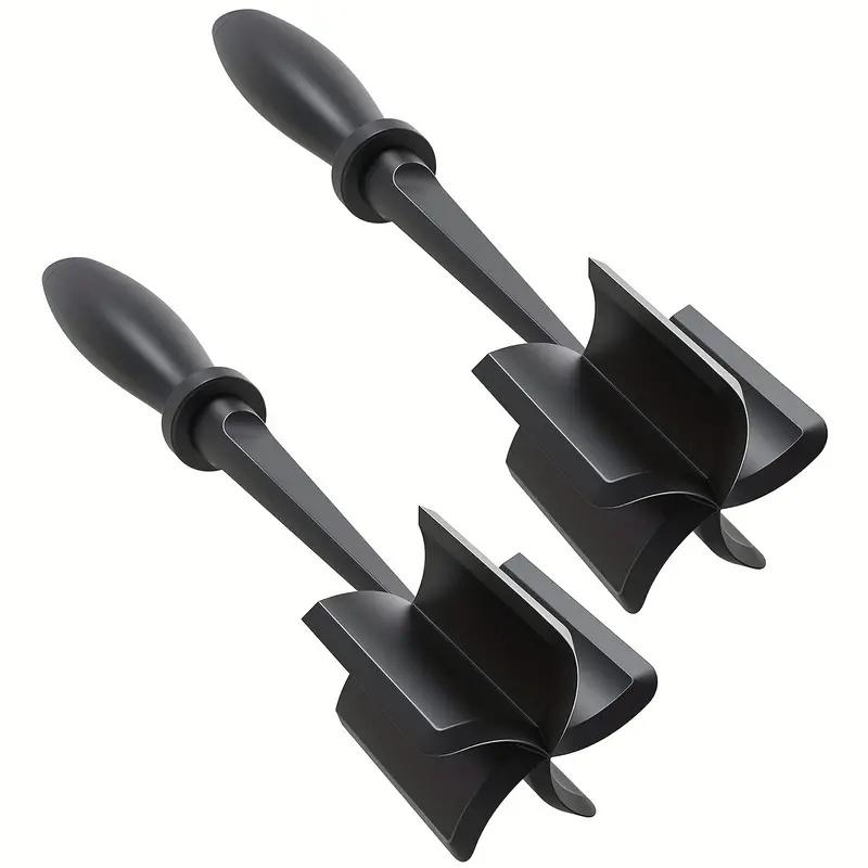 Meat Chopper Heat Resistant Ground Beef Masher Non-Stick Meat Shredder Potato Tomato Turkey Hamburger Mix Smasher Kitchen Gadget