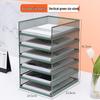 A3A4 Metal File Holder & Multi-layer Office Storage Rack