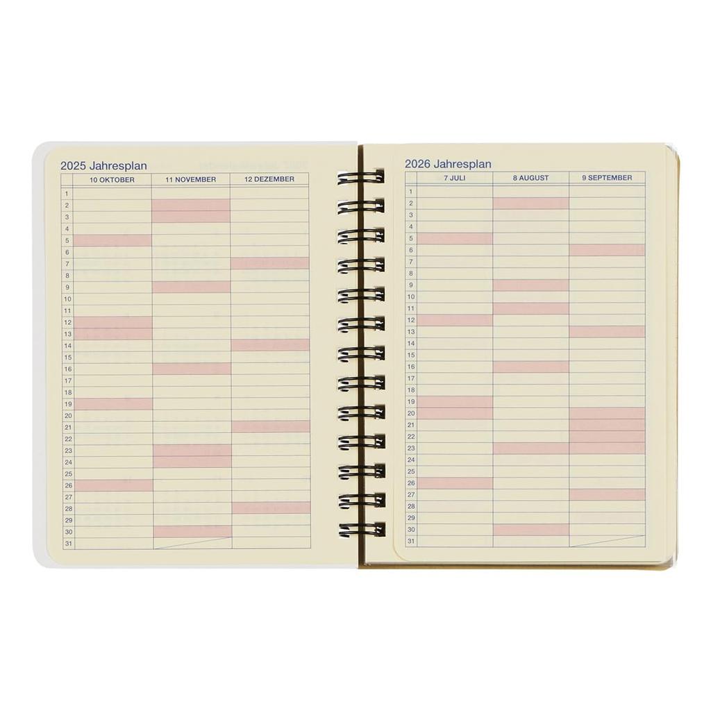 [Delfonics Planner 2026 Edition / Starting October 2025] Rollbahn Calm Diary M Monthly Planner (A (Forest))
