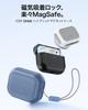 ESR AirPods Pro 3 Case Compatible with AirPods Pro 3rd MagSafe Drop Shock Absorbing with Hybrid Dark Blue (2025) - Generation, Compatible, Cover,