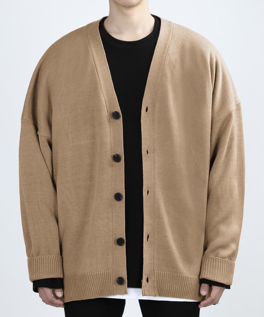Veryvain Overing Smart Cardigan (Origin Beige)