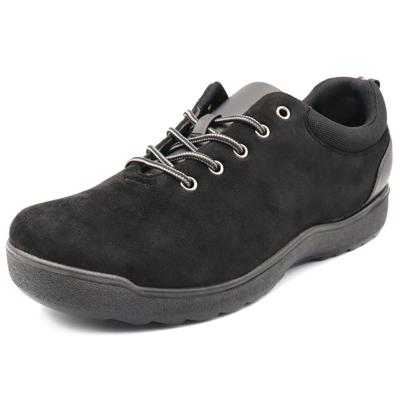 Rustic 1903 Men's Casual Sneaker Laces, Wide, Lightweight, Non-Slip, Black, Size 25.5 Cm, 3E