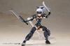 Kotobukiya Frame Arms Girl Jinrai Indigo Ver. Non-scale Plastic Model Kit FG018R, Approximately 150mm Tall