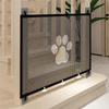 Porte-moustiquaire rétractable ABIY Barrière d'encadrement de porte Barrières pour animaux de compagnie Pliable portable Barrières pour chiens D0LD