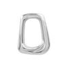 100% Stainless Steel Heart Charms For Jewelry Making Bracelets Earrings Accessories 6pcs/Lot Silver Color Irregular Pendant Bulk