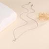 Beixi s925 Sterling Silver Fishtail Necklace - Elegant Women's Choker, Light Luxury Clavicle Chain, New Niche Design Gift