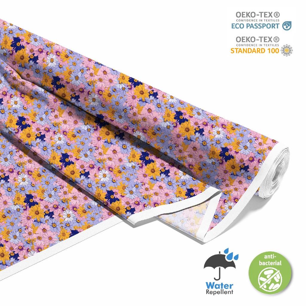 Outdoor Dekostoffe Oxford - Motiv Blumen I Dx5334