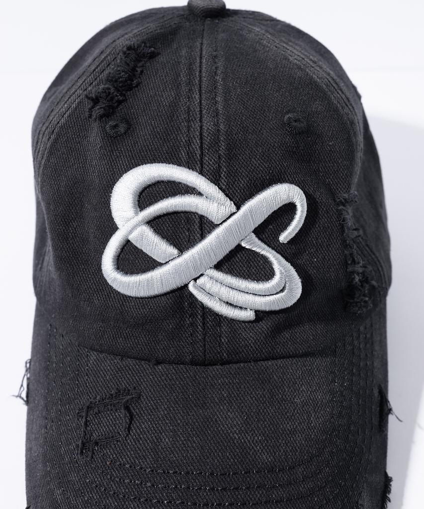 MASSNOUN Unmeasured Washed Dyed Vintage Ball Cap Msiac001-Bk