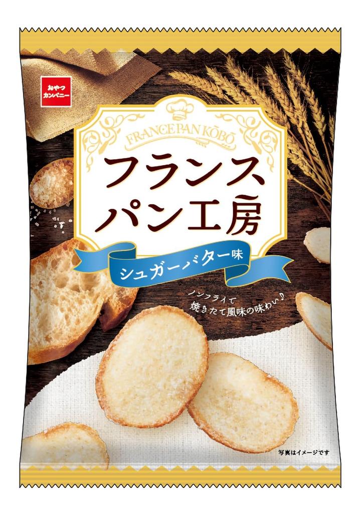 Oyatsu Company French Bakery Sugar Butter Flavor 47g X 12 Bags