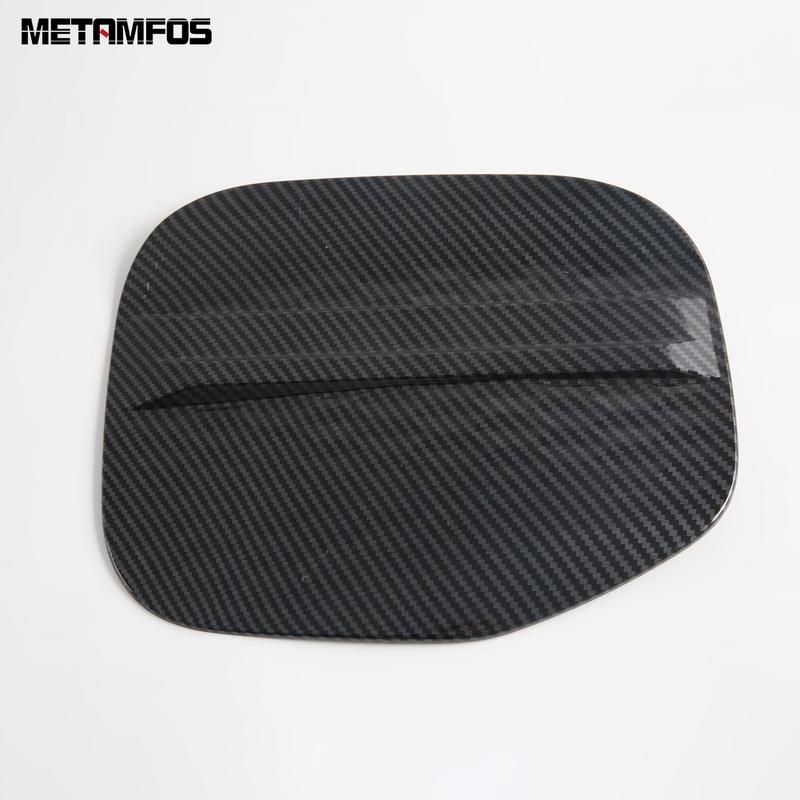 For Subaru Forester 2025 2026 Carbon Fiber Style Fuel Tank Cap Gas Oil Filler Cover Trim Bezel Exterior Accessories Car Styling