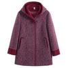 Plus Size XL-6XL Winter Jackets Woman Clothes Thick Warm Outerwears Hooded Elegant Loose Middle Age Women's Coat