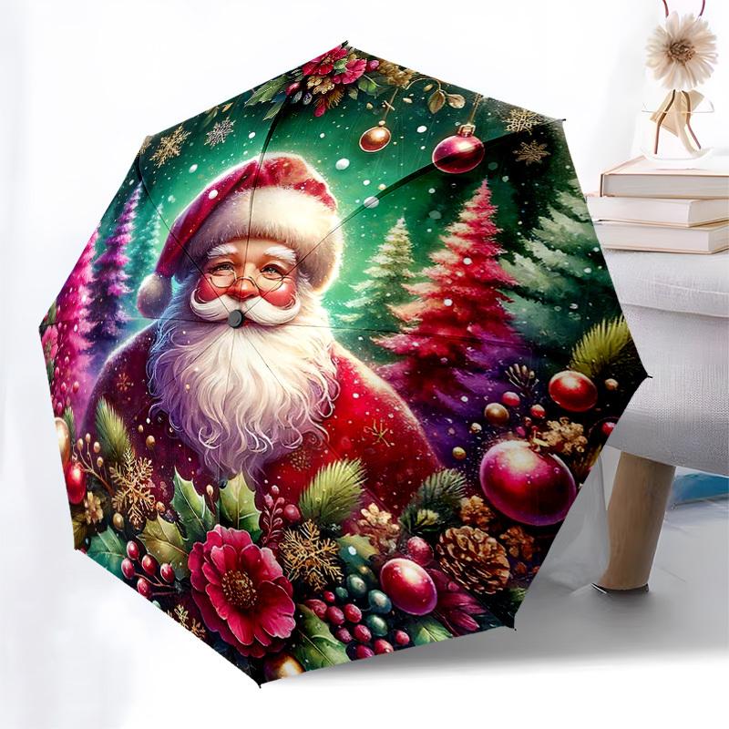 

1pc Metallica Rock On Automatic Opening Folding Umbrella, 8 Bone Iron Frame, Outdoor for Fans, Travelers, Daily Use, Gift Idea.K013