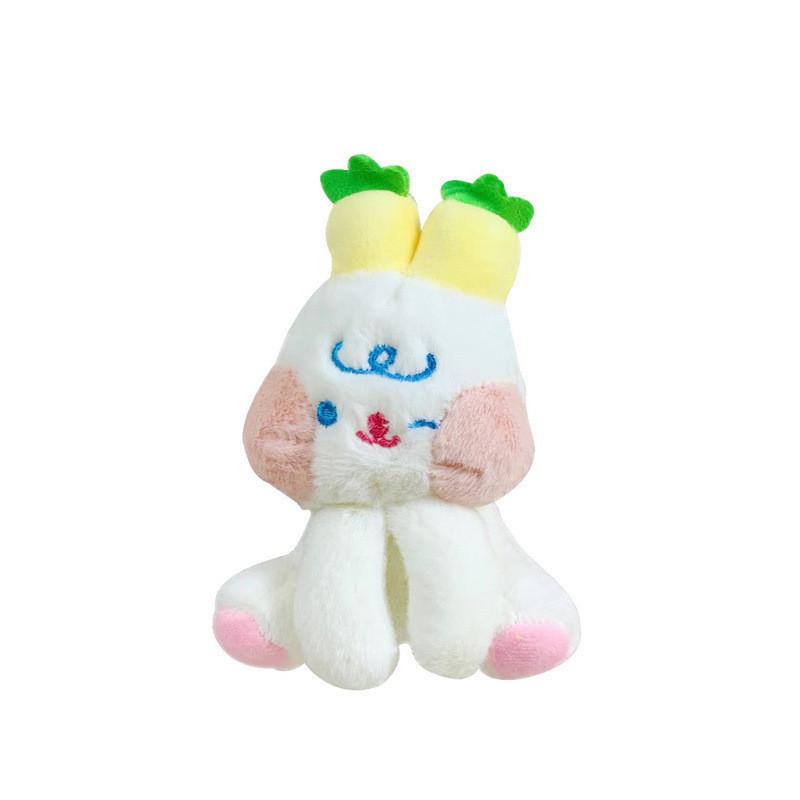 Adorable Carrot Bunny Plush Keychain With Pp Cotton Filling And Short Plush