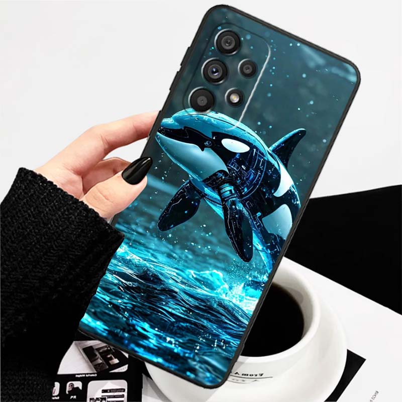 

Чехол для телефона с дизайном Аниме Биология для Samsung A73 A72 A71 A55 A54 A53 A52 A51 A13 A22 A16 A15 A12 A14 A26 A07 5G Черный Galaxy A16 5G