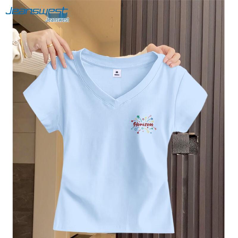 Jeanswest Men s V-Neck Graphic T-Shirt L