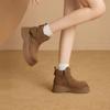 Martin Boots Women's Autumn New Fashion Short Boots Women's Retro Versatile Comfortable Heightening Platform Women's Boots