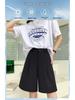 Women's High Waist Black A-line Casual Summer Shorts - Slimming, Loose Fit, Wide Leg, Mid-Length
