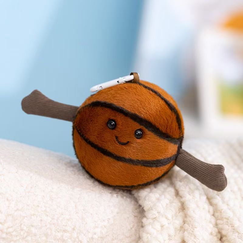 

16cm New Simulation Ball Series Backpack Pendant Doll Stuffed Plush Toy Cartoon Anime Cute Gift for Girlfriend Fun Doll 11cm-30cm