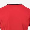 Puma Galleria Puma Long SLeeve Lee STripe Round T shirT Black Red