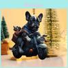 Christmas Acrylic Whimsical Car Decor Featuring Cheerful Cartoon Design For Atmosphere Festive