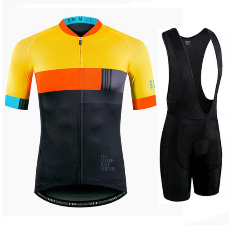 

Team Cycling Jersey Sets Mens Cycling Clothing Summer Short Sleeve Quick-dry MTB Bike Suit Ropa Ciclismo Maillot Ciclismo Hombre 4XL