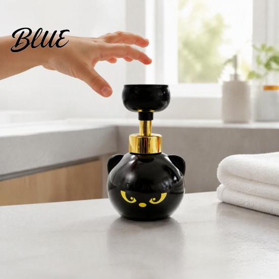 Pet Owner Home Decor Cute Cat Paw Foam Soap Dispenser Refillable Foaming Hand Pump Gift for Lovers Bottle Bathroom Countertop Reusable Container
