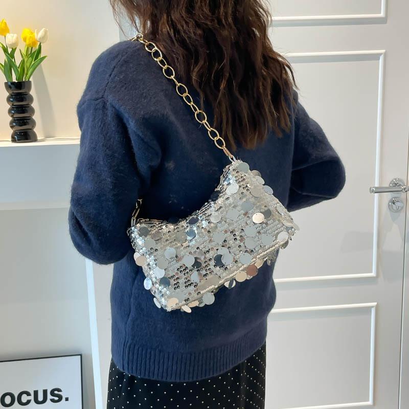 New Bag Women's New Light Luxury Niche High-end Gift Handbag Shoulder Messenger Bag Armpit Bag