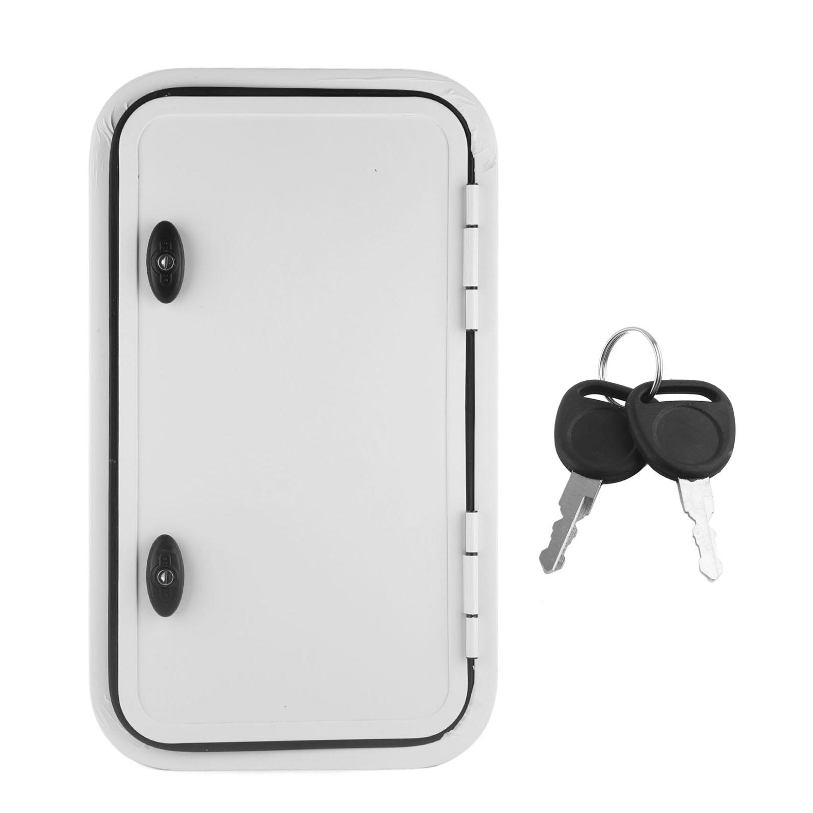 

700x400mm Marine Access Hatch Rounded Boat Deck Hatch Access Storage Compartment Hatch for RV Storage Hatch Access Hatch белый