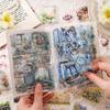 Yue Zhen Retro Glasierte Kachel Tagebuch Aufkleber: PET-Stanzaufkleber
