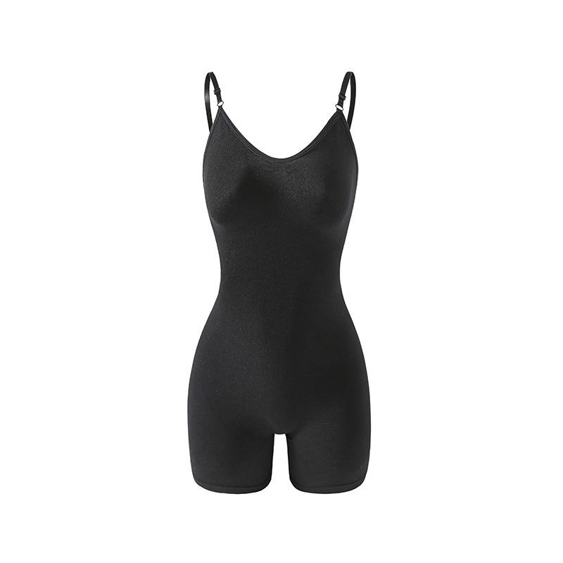 Women's One-Piece Suspender Bodysuit: Tummy-Tucking, Buttock-Lifting, Breast-Supporting Shaping Garment