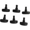 6 Pack Switch Pedal Sillicone Stopper Clutch Up Pedal Bump Stop Compatible with 1990-2005 Mazda Miata MX-5 G030-43-029 G03043029