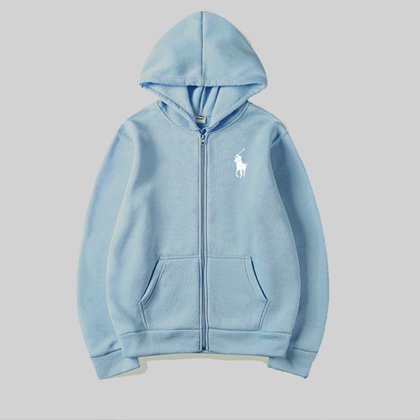 Unisex Καρδίγκαν με Φερμουάρ Ralph Pony: Casual Φαρδύ Φούτερ με Κουκούλα Υψηλής Ποιότητας.