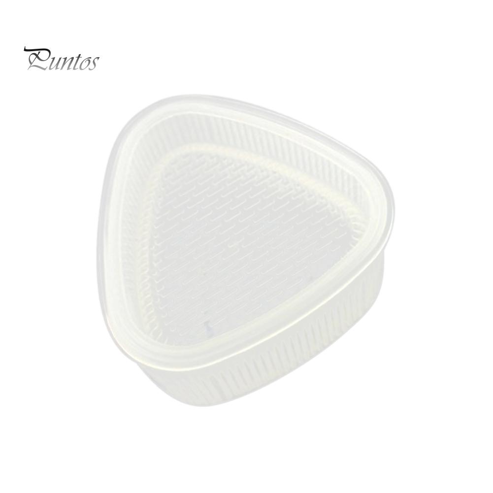 Puntos DIY Kitchen Triangle Shape Sushi Rice Ball Box Press Nori Mold Food Maker Tool