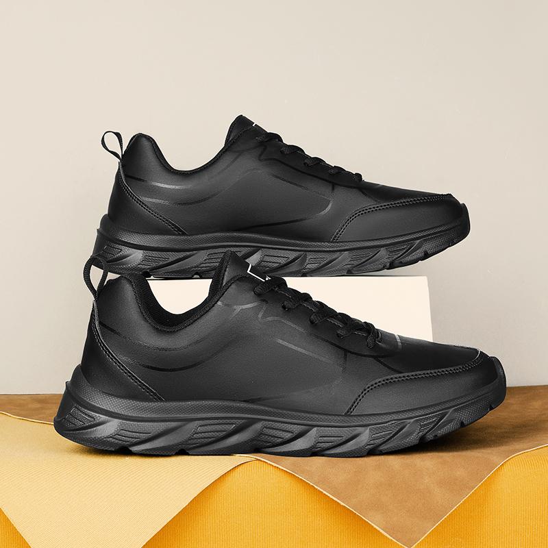 

2025 Новые мужские кроссовки Мода Мужская повседневная обувь Уличные кроссовки для бега и тренировок Высокое качество Удобная мужская обувь Размер 46 46 чёрный