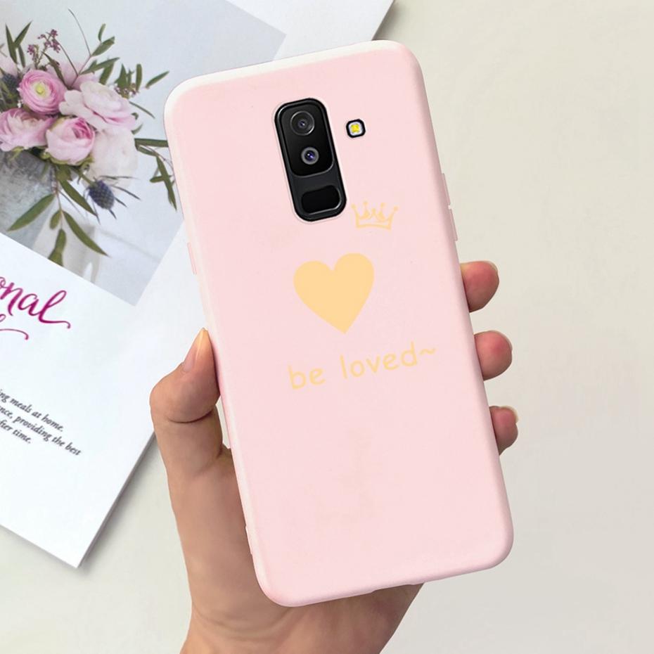 Fashion Case For Samsung Galaxy A6 Plus 2018 Soft Silicon TPU Back Cover For Samsung A6 2018 A 6 A6+ A6plus Phone Cases